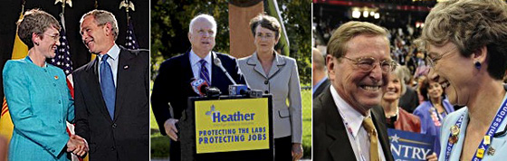 Heather Wilson and friends
