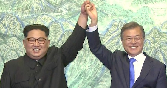 historic breakthrough for Koreas