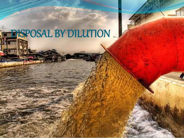Disposal By Dilution