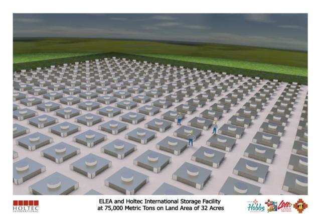 ELEA/Holtec storage ground view