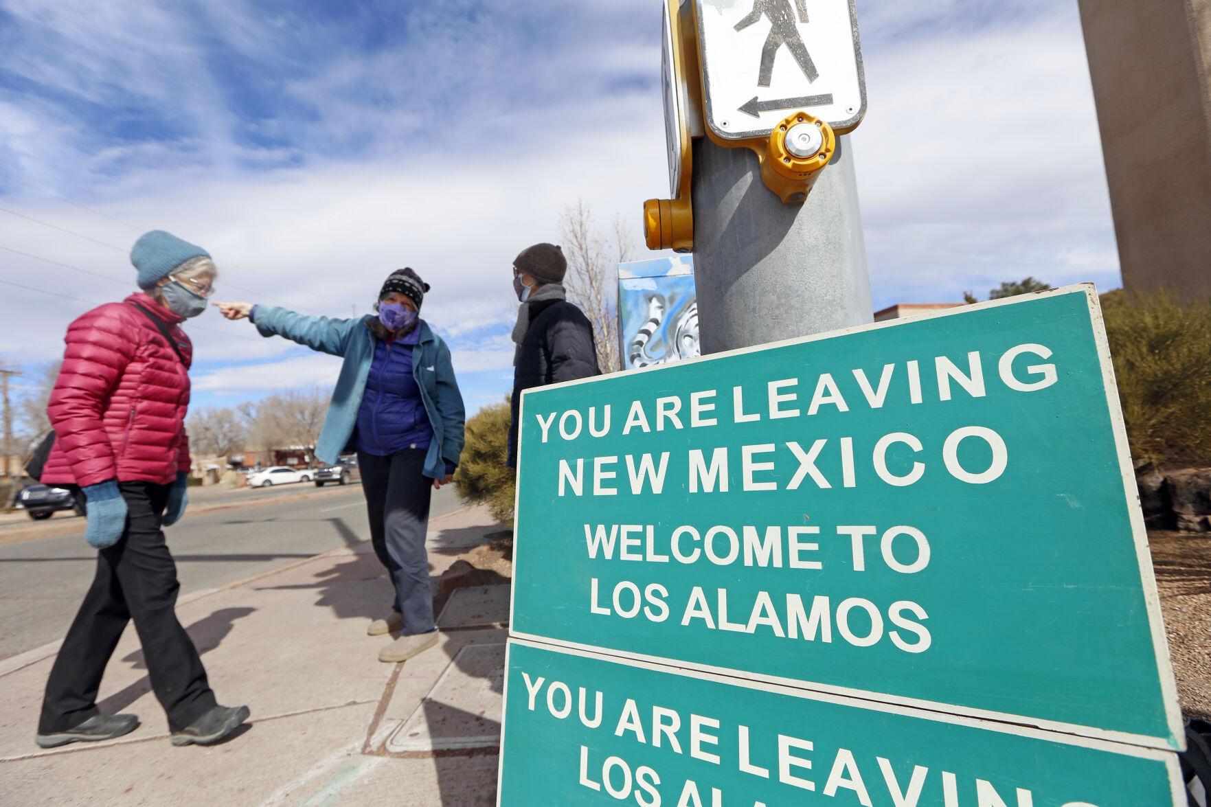 In Santa Fe, protesting LANL's arrival - NukeWatch NM