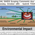 LANL SWEIS Scoping Comments due on Tuesday, October 18th - Submit TODAY!