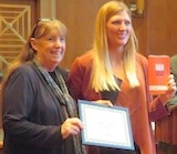 Beatrice Fihn of ICAN receives ANA award 2017