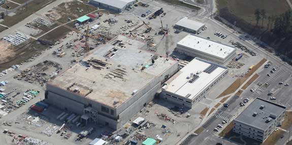 MOX facility construction
