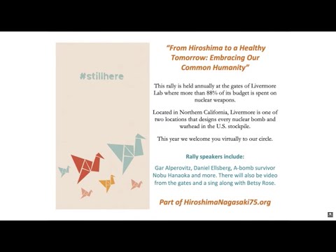 From Hiroshima to a Healthy Tomorrow: Embracing Our Common Humanity