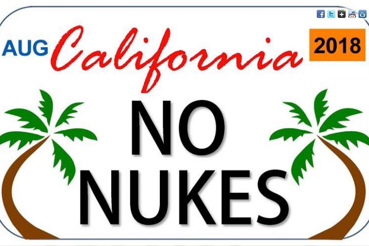 NAPF Cali No Nukes Plate