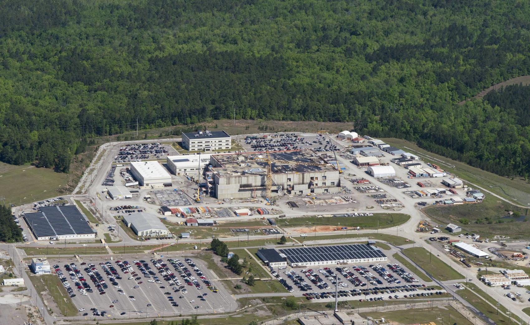 The Mixed Oxide Fuel Fabrication Facility at the Savannah River Site in April 2018. High Flyer/Provided