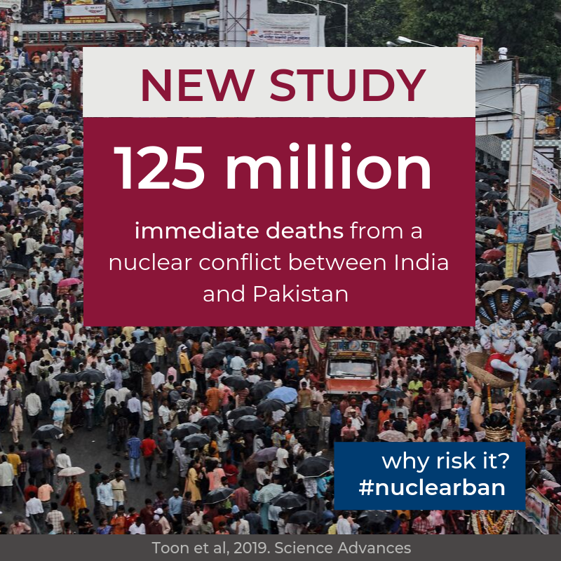 New research: regional nuclear war will cause catastrophic global consequences, Pakistan, india