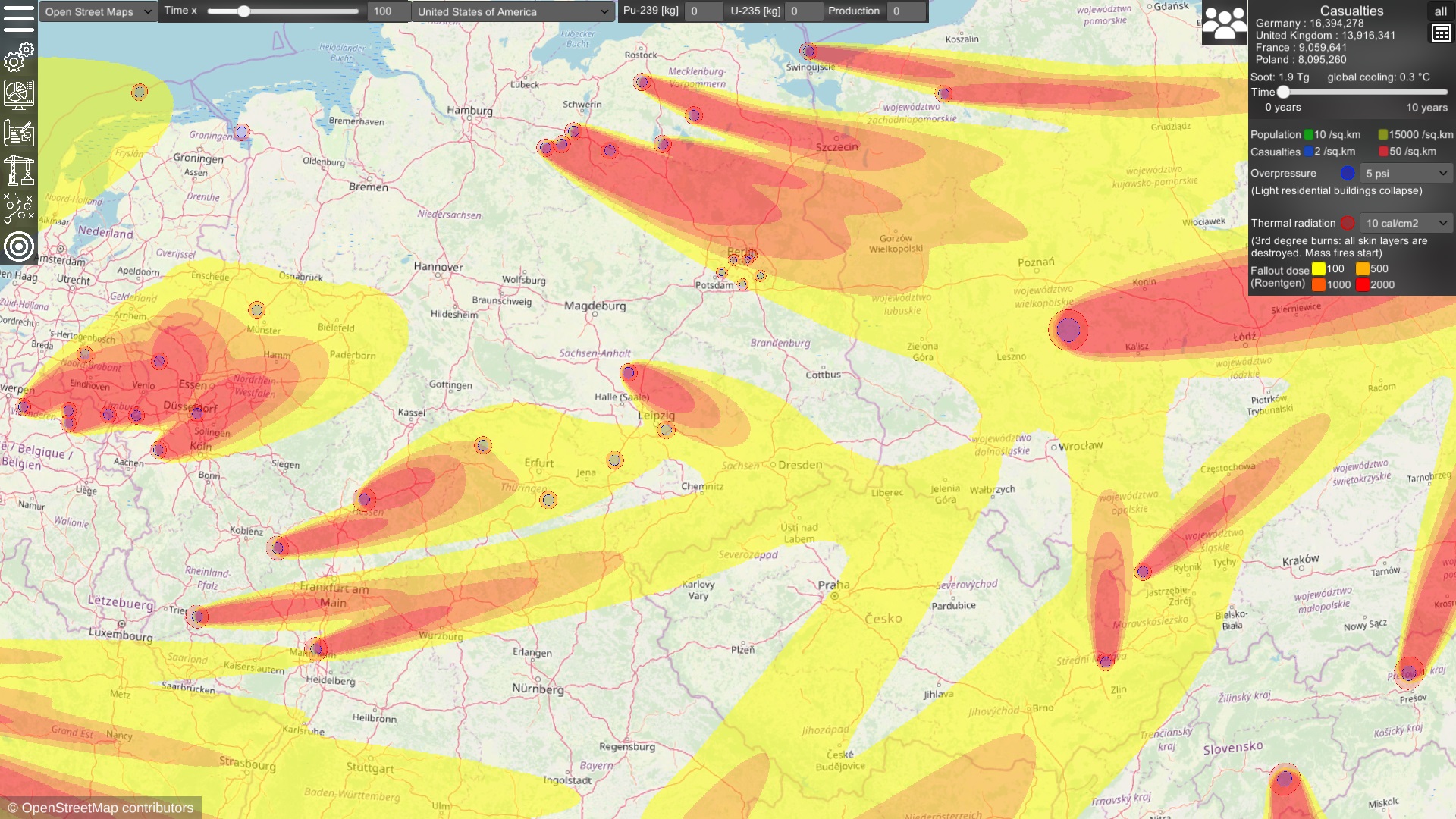 Nuclear War Simulator Shows What War With Russia Would Look Like